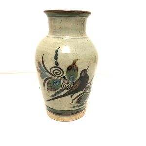 Vintage Tonala pottery vase